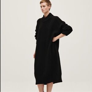 Babaa Black Mockneck Sweater